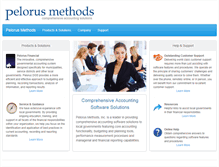 Tablet Screenshot of pelorusmethods.com